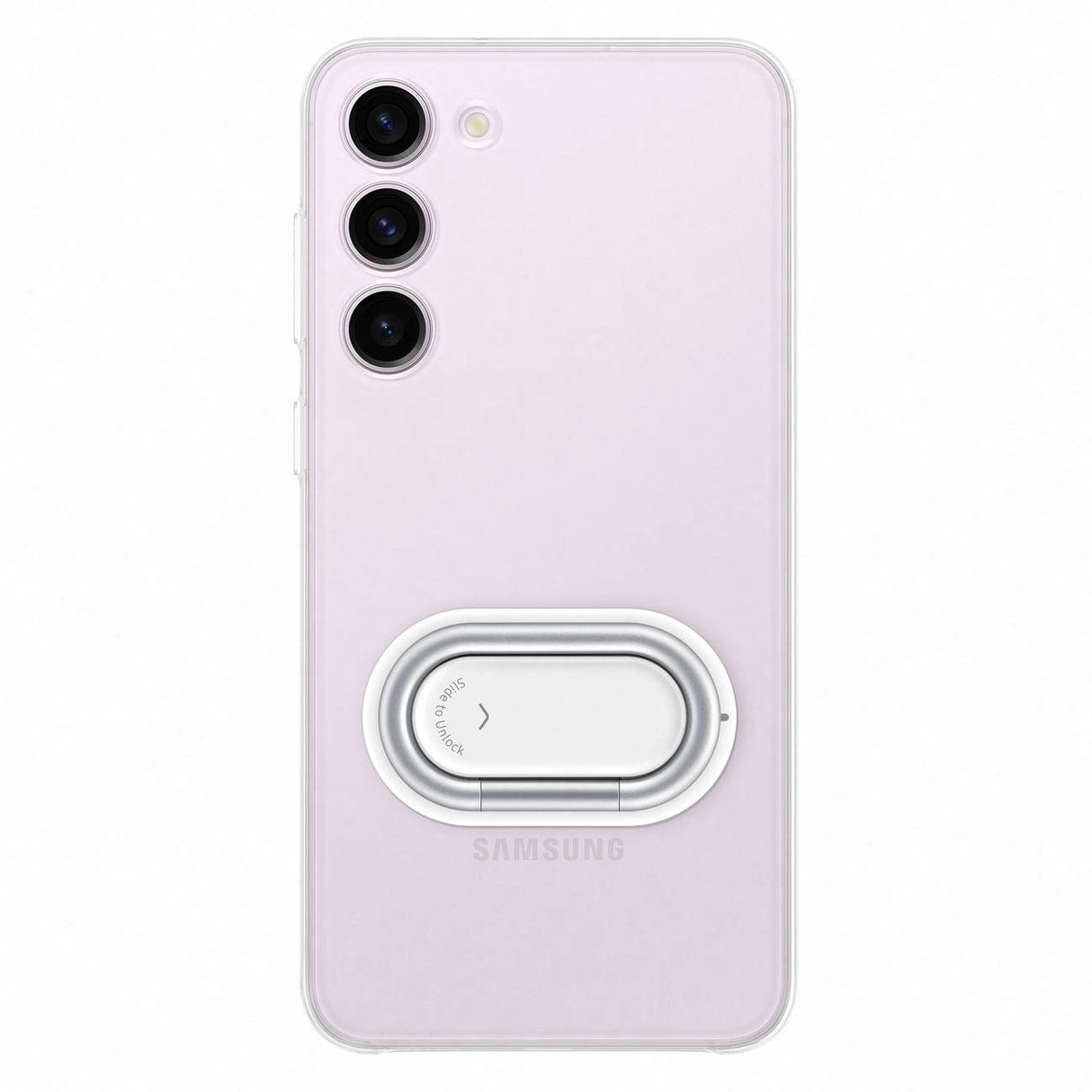 Samsung Clear Gadget Case for Samsung Galaxy S23+ cover ring holder stand gennemsigtige (EF-XS916CTEGWW)