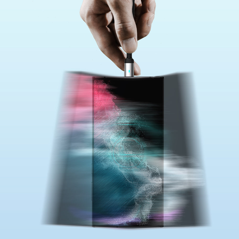 Joyroom Extraordinary Series A10 USB-A / USB-C 3A Kabel 1,2 m - sort