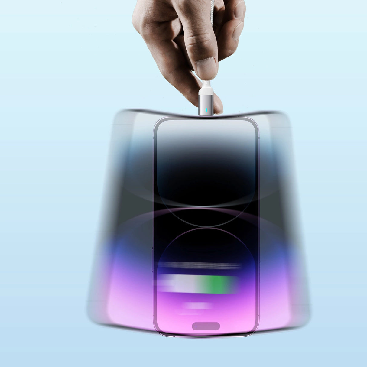 Joyroom Extraordinary Series A10 USB-A / Lightning 2.4A kabel 1,2 m - hvid