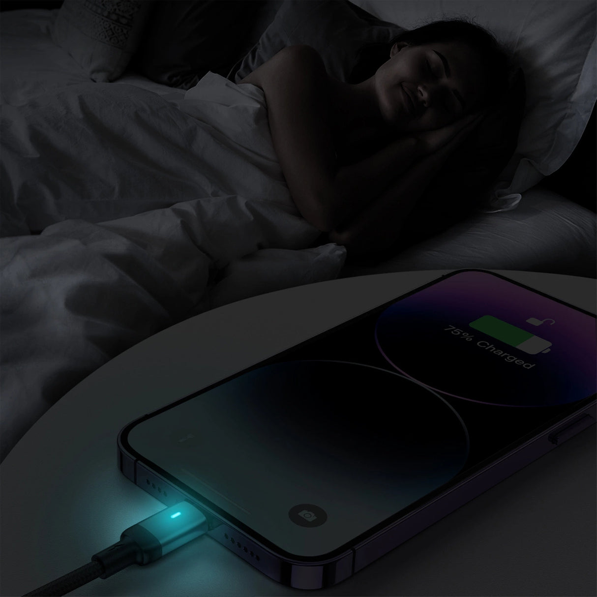 Joyroom Extraordinary Series A10 USB-A / Lightning 2.4A Kabel 1,2 m - sort