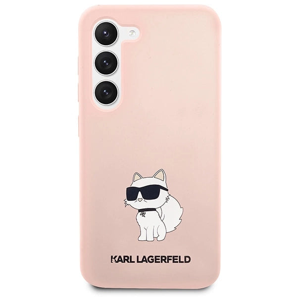 Karl Lagerfeld KLHCS23MSNCHBCP S23+ S916 hardcase pink/pink Silicone Choupette