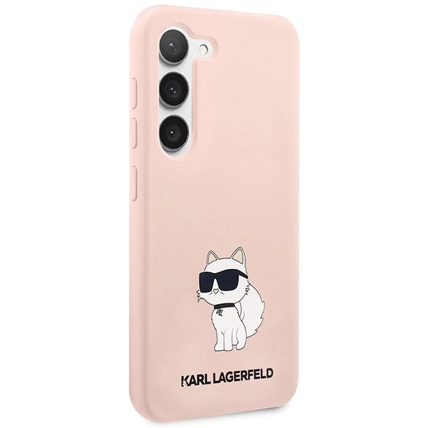 Karl Lagerfeld KLHCS23SSNCHBCP S23 S911 hardcase pink/pink Silicone Choupette