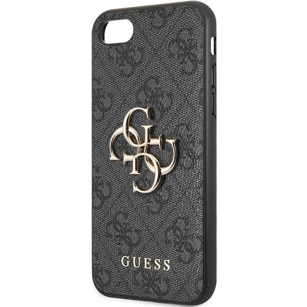 Guess GUHCI84GMGGR iPhone 7/8/SE 2020/ 2022 grey/grey hardcase 4G Big Metal Logo