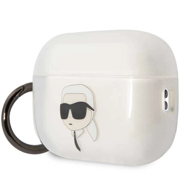 Karl Lagerfeld KLAP2HNIKTCT Airpods Pro 2 cover gennemsigtigt Ikonik Karl Lagerfeld