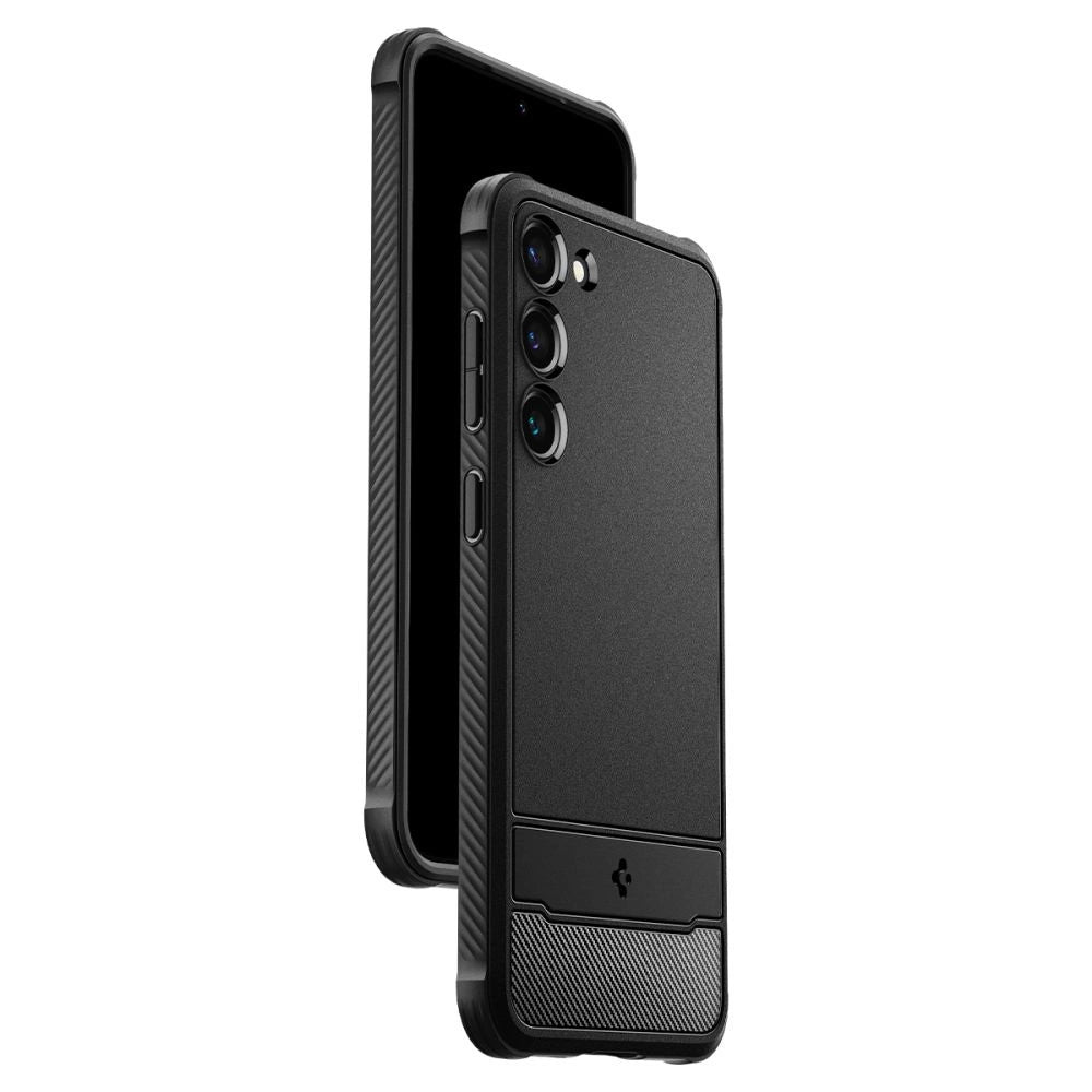 Spigen Rugged Armor Case for Samsung Galaxy S23 - Matte Black
