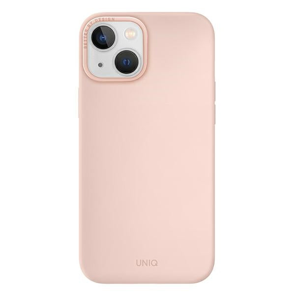 Uniq Lino case for iPhone 14 Plus - pink