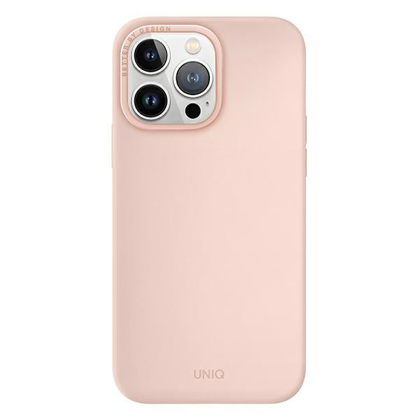 Uniq Lino case for iPhone 14 Pro - pink