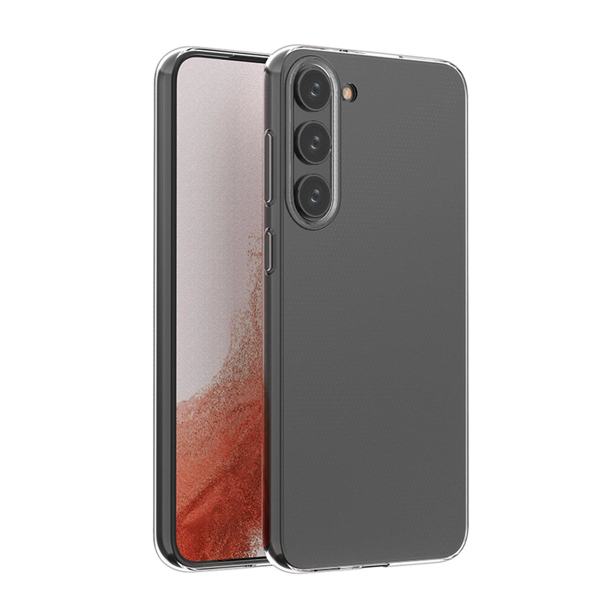 Ultra Clear 0,5 mm-kasse til Samsung Galaxy S23 tynd omslag gennemsigtig