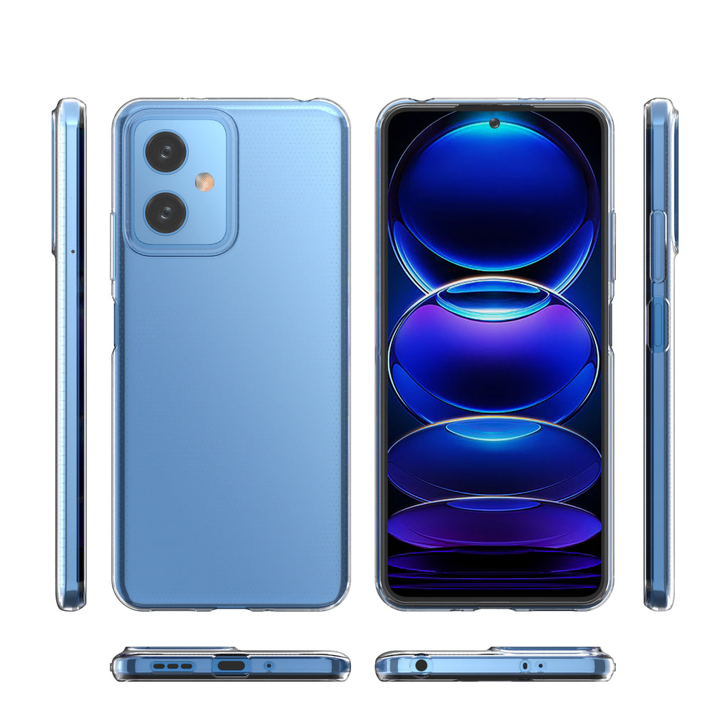 Ultra Clear 0.5mm Case Xiaomi Poco X5 5G / Redmi Note 12 5G Tynde Cover Transparent