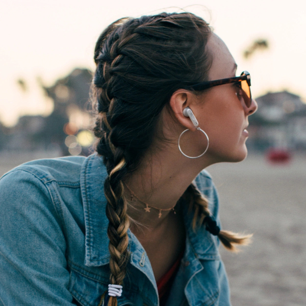 JBL Wave 300 Bluetooth TWS trådløse hovedtelefoner sort (JBLW300TWSBLK)