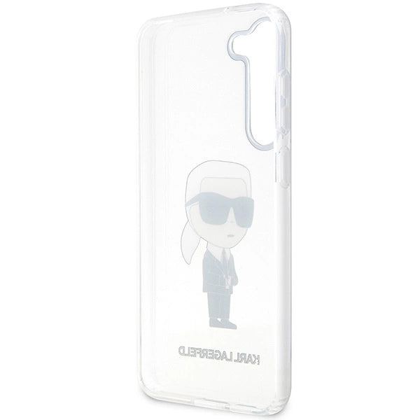 Karl Lagerfeld KLHCS23SHNIKTCT S23 S911 transparent hardcase Ikonik Karl Lagerfeld