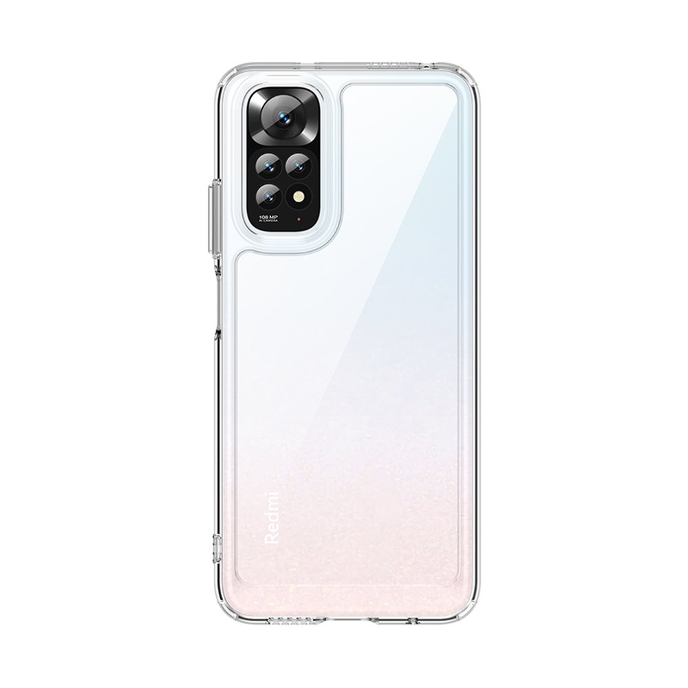 Outer Space Case til Xiaomi Poco X5 5G / Redmi Note 12 5G cover med fleksibel ramme gennemsigtig