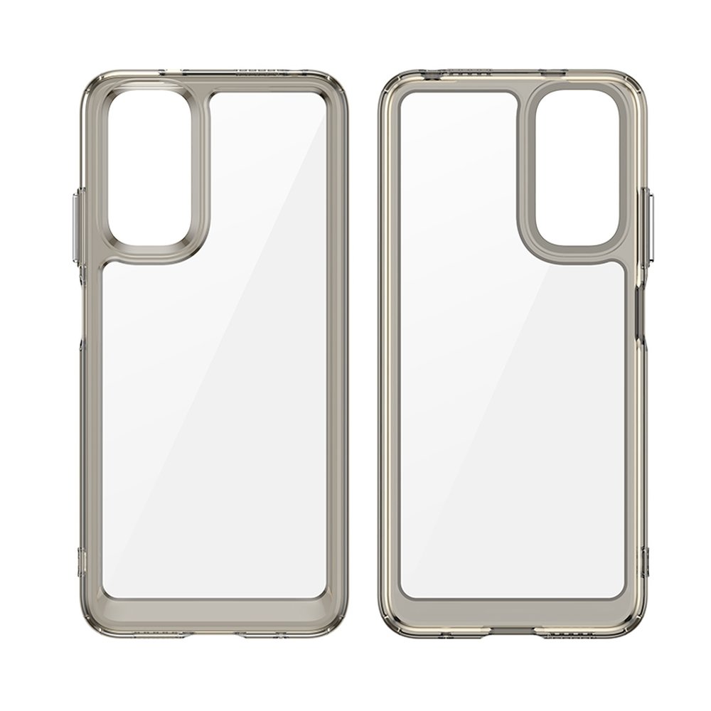 Outer Space Case til Xiaomi Poco X5 5G / Redmi Note 12 5G cover med fleksibel ramme gennemsigtig