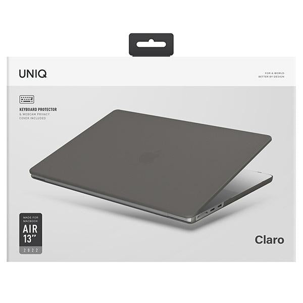 Uniq Claro-hylster til MacBook Air 13 (2022) - grå