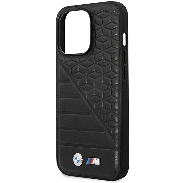 BMW Bi Pattern Case for iPhone 14 Pro 6.1" - Black