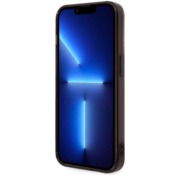 BMW Half Tricolor Case til iPhone 14 Pro Max 6.7" - sort