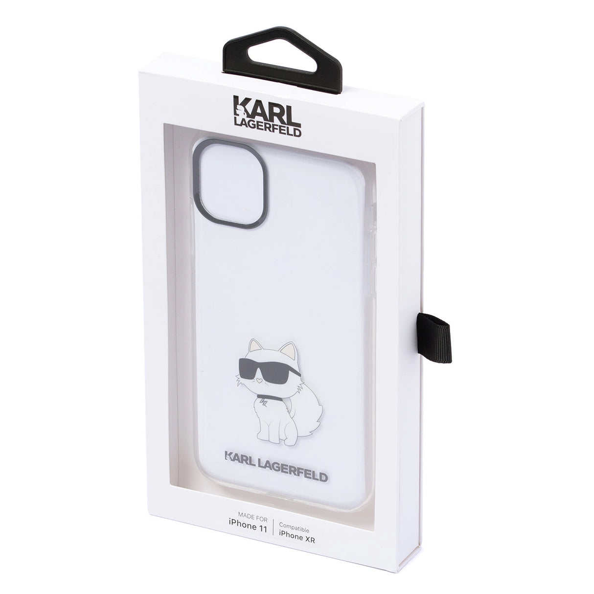 Karl Lagerfeld Ikonik Choupette Case for iPhone 11 / Xr - Transparent