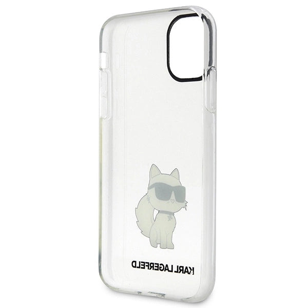 Karl Lagerfeld Ikonik Choupette Case for iPhone 11 / Xr - Transparent