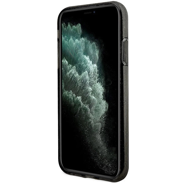 Karl Lagerfeld KLHCN61HNKCTGK iPhone 11 / Xr 6.1" black/black hardcase Gliter Karl&Choupette