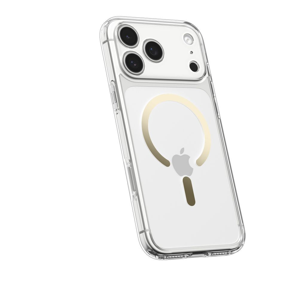 Spigen Ultra Hybrid Magsafe Iphone 17 Pro Max Klar/Guld