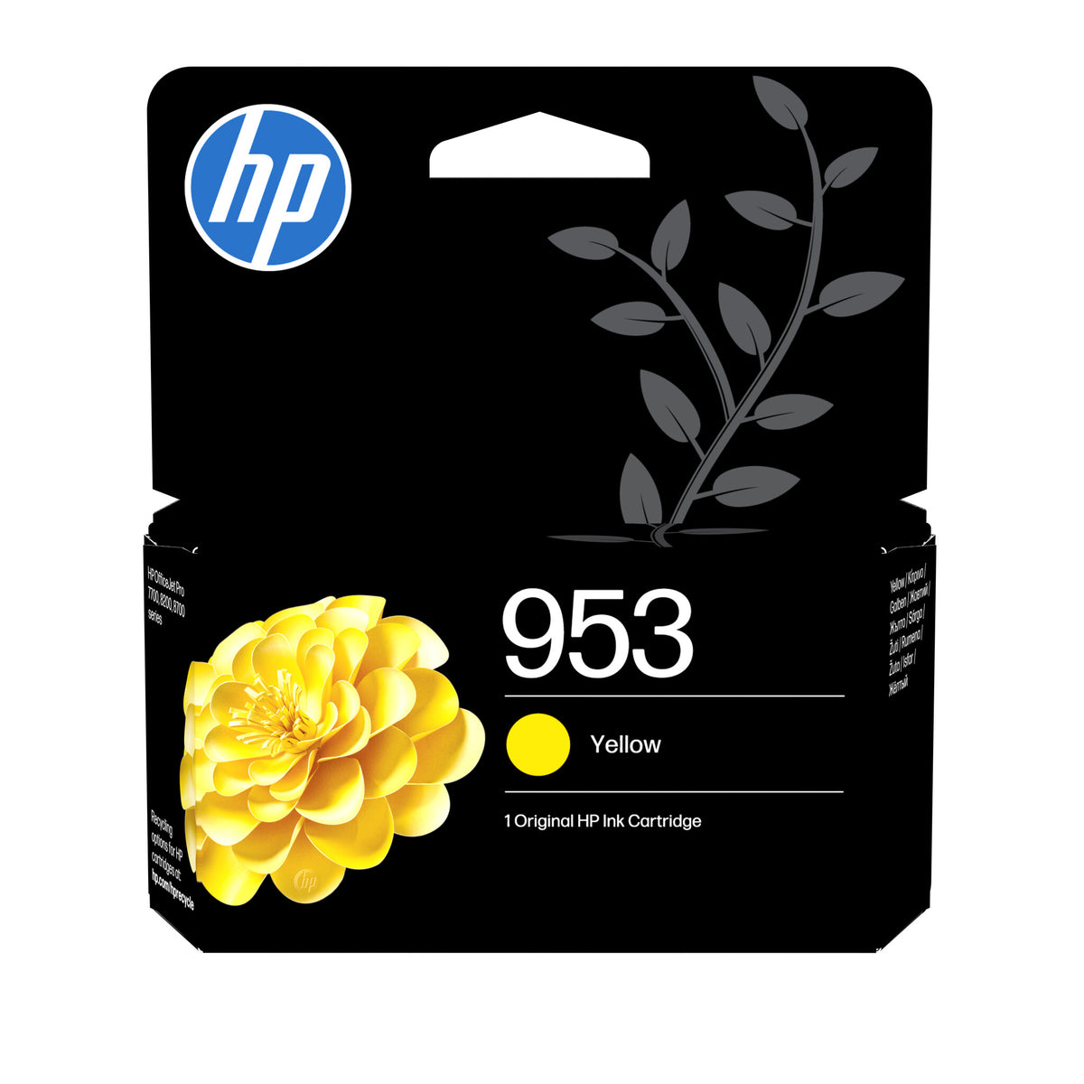 HP 953 Gul 630 sider Blæk F6U14AE