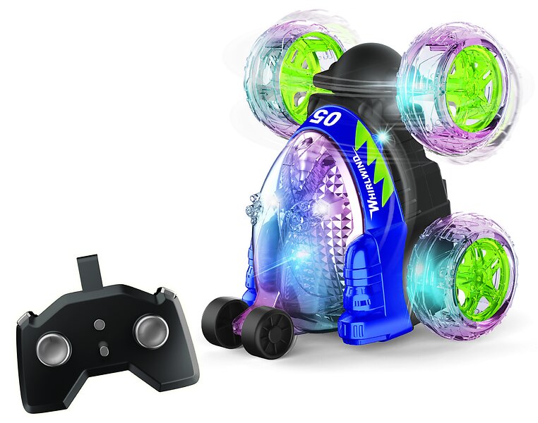 Crazy Tumbler - Stunt Car w/light - R/C 2,4GHz - Blue