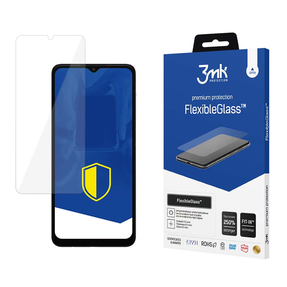 3mk FlexibleGlassTM hybridglas til Samsung Galaxy A04s