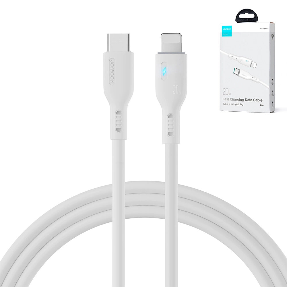 Joyroom Premium Series A13 Lightning / USB-C Kabel 20W 2m - Hvid