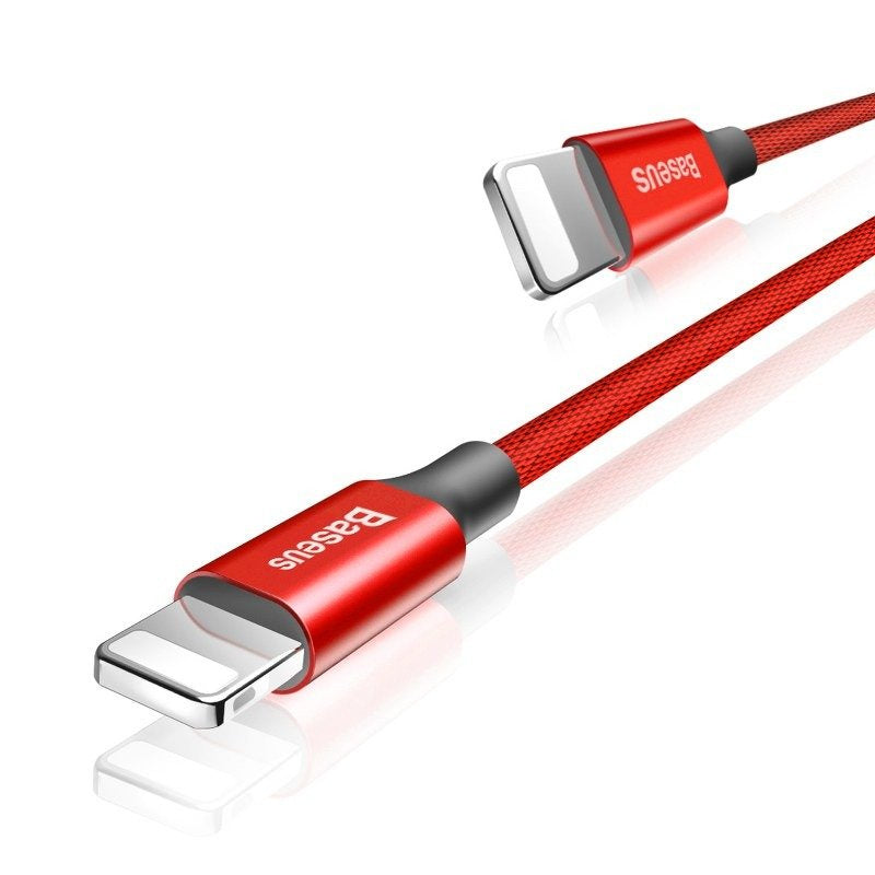 Base Yusiven Lightning Cable 180 cm 2A (rød)