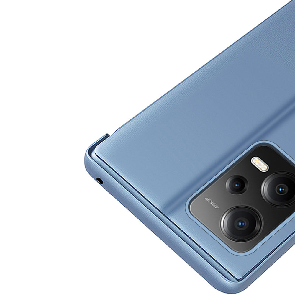 Clear View Case cover til Xiaomi 13 Lite cover med en flap sort