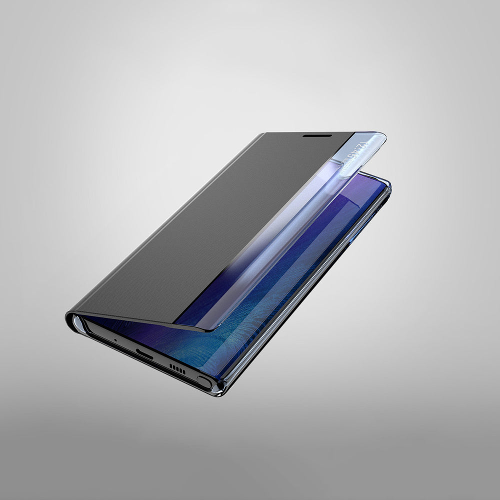 Ny Sleep Case til Xiaomi Redmi Note 12 Pro+ cover med flip stand blå