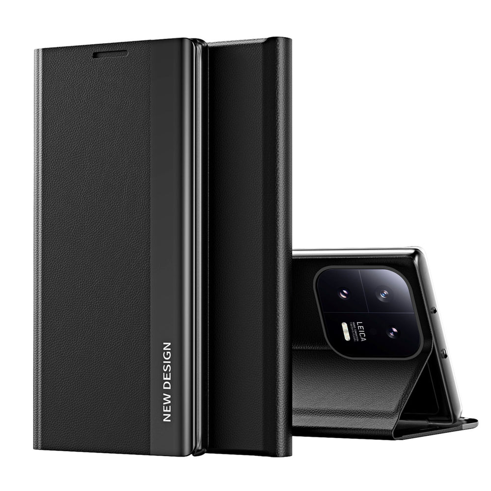 Sleep Case Pro-kasse til Xiaomi 13 Lite med flip stand sort