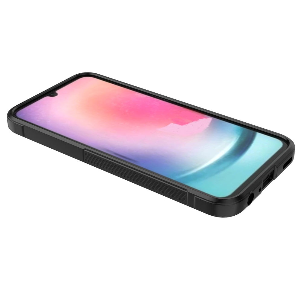 Magic Shield Case til Samsung Galaxy A24 4G fleksible pansrede cover lyseblå