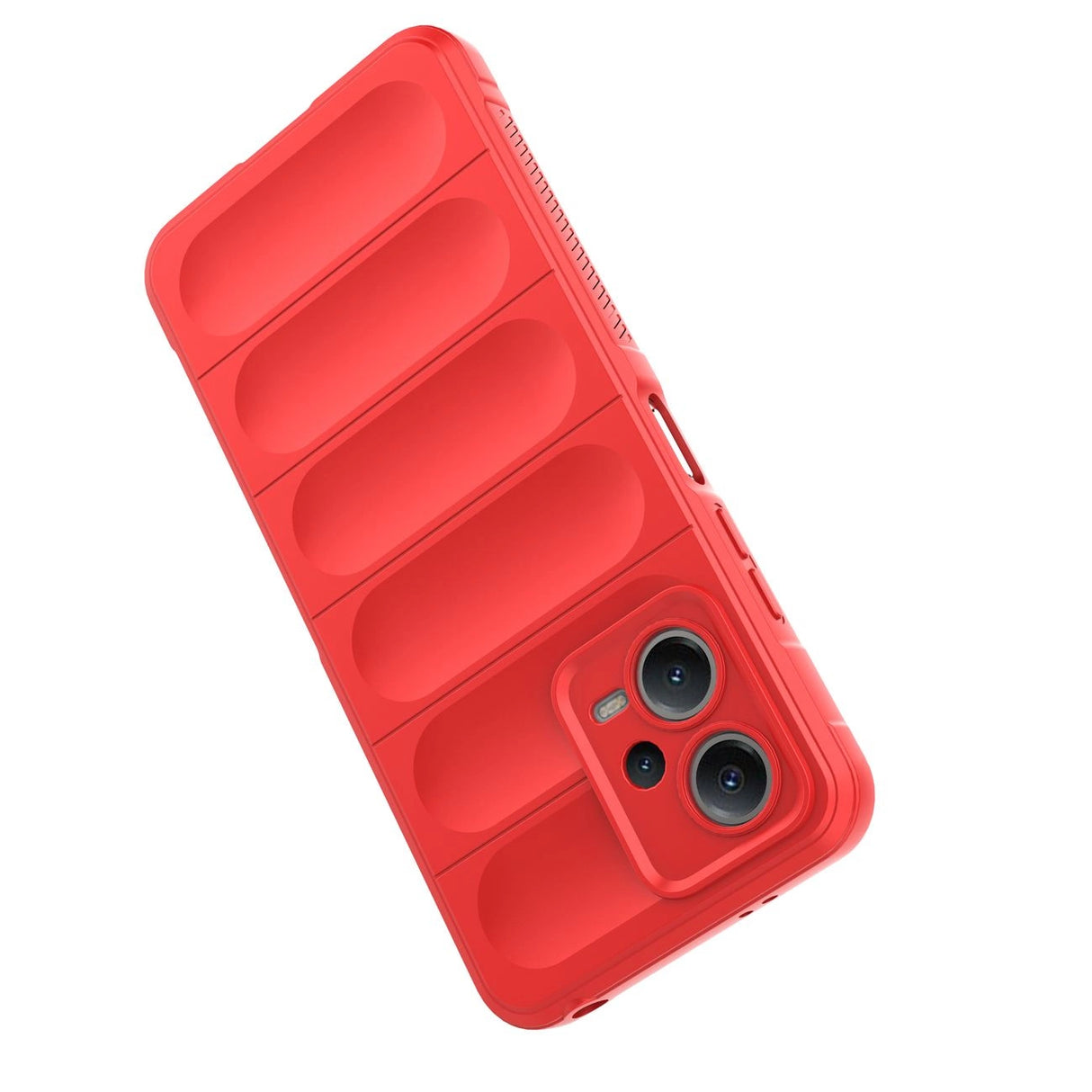 Magic Shield Case til Xiaomi Redmi Note 12 5G / Poco X5 5G Fleksibel rustning Cover Red