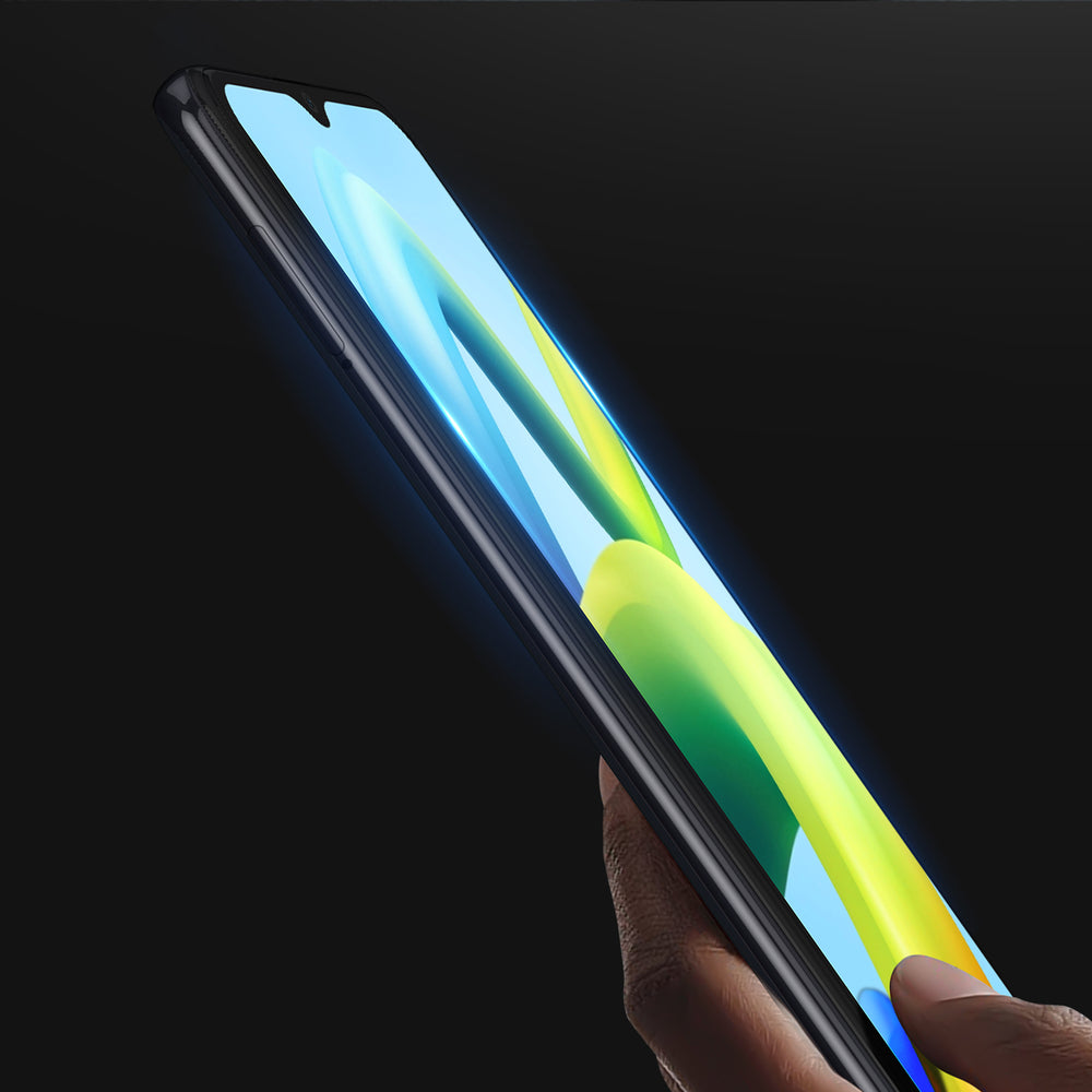 Dux Ducis 9D skærmbeskytter af hærdet glas til Xiaomi Redmi A2 / Redmi A1 9H med sort ramme