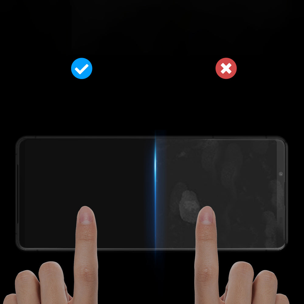Dux Ducis 9D skærmbeskytter af hærdet glas til Xiaomi Redmi A2 / Redmi A1 9H med sort ramme