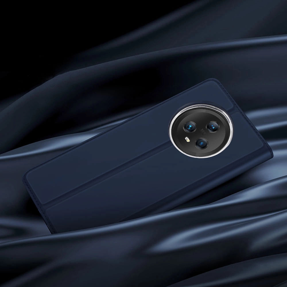 Dux Ducis Skin Pro Case for Honor Magic5 Flip Card Wallet Stand Blue