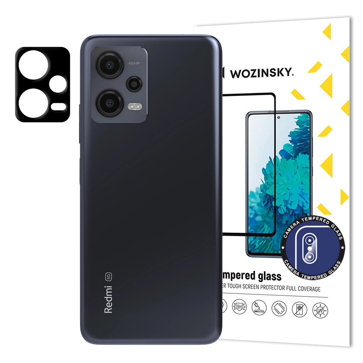 Wozinsky Full Camera Glass Temperet glas til Xiaomi Redmi Note 12 5G / Poco X5 5G Camera 9H