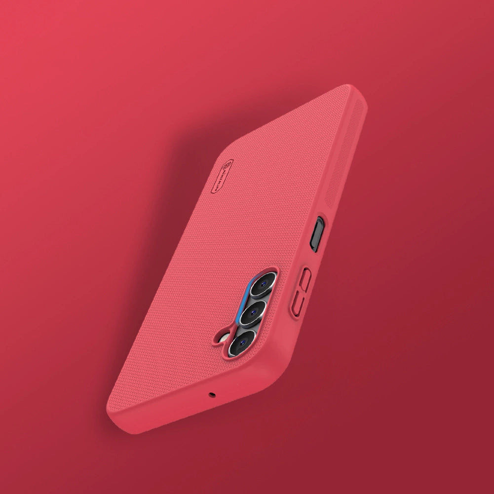 Nillkin Super Frosted Shield Case til Samsung Galaxy A14 5G / Galaxy A14 Telefon Cover Sort