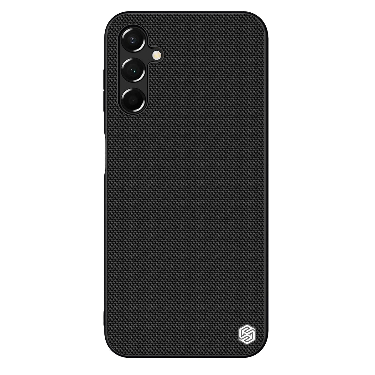 Nillkin tekstureret case Case for Samsung Galaxy A14 5G / Galaxy A14 forstærket nylon cover sort