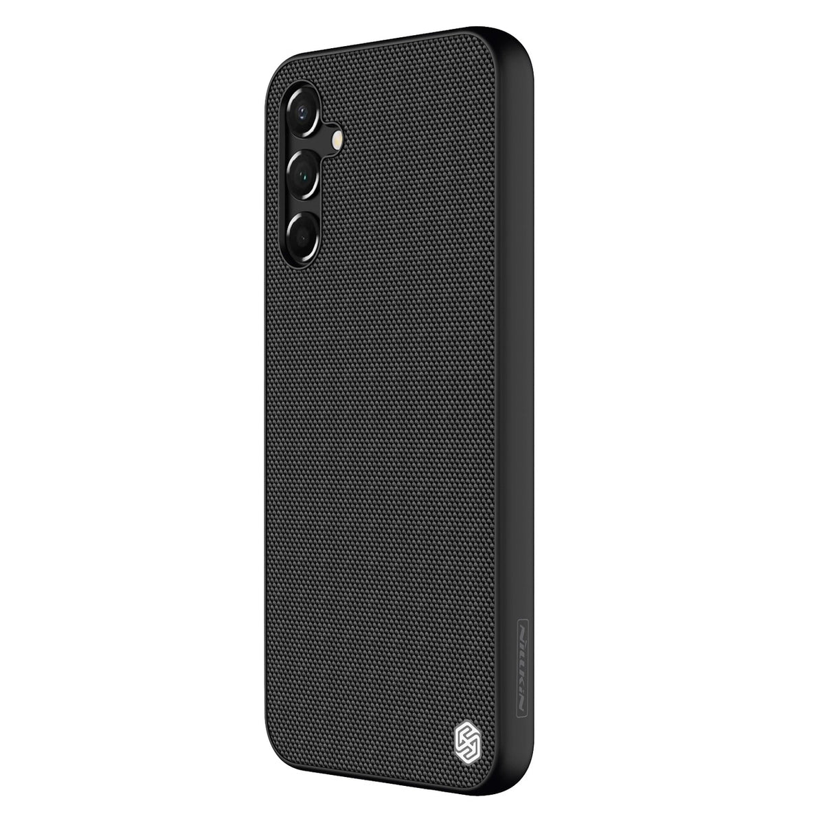 Nillkin tekstureret case Case for Samsung Galaxy A14 5G / Galaxy A14 forstærket nylon cover sort