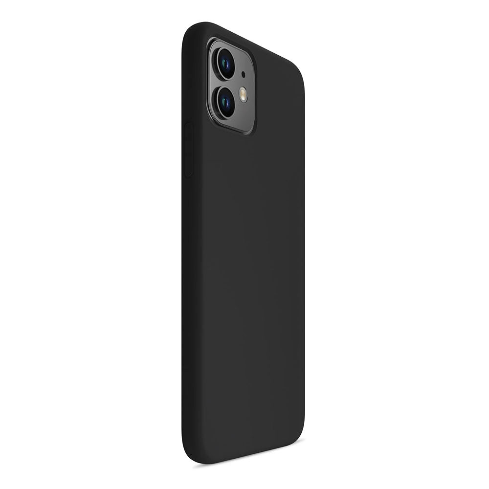 3mk Silicone Case for iPhone 11 - black