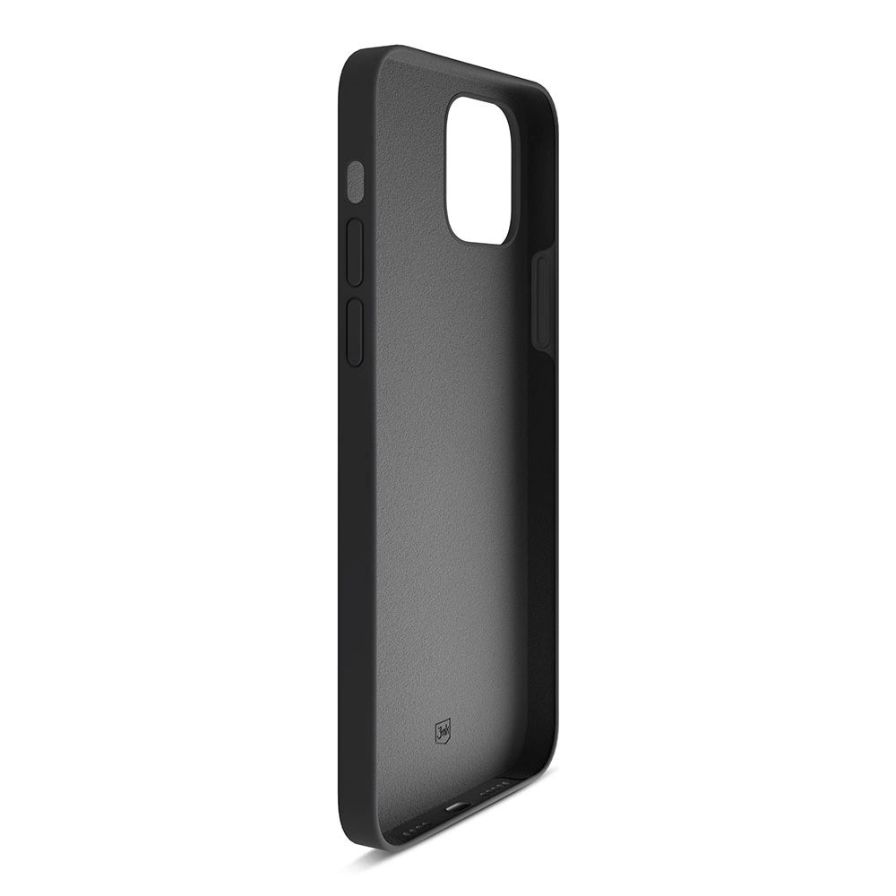 3mk Silicone Case for iPhone 12 Pro Max - black