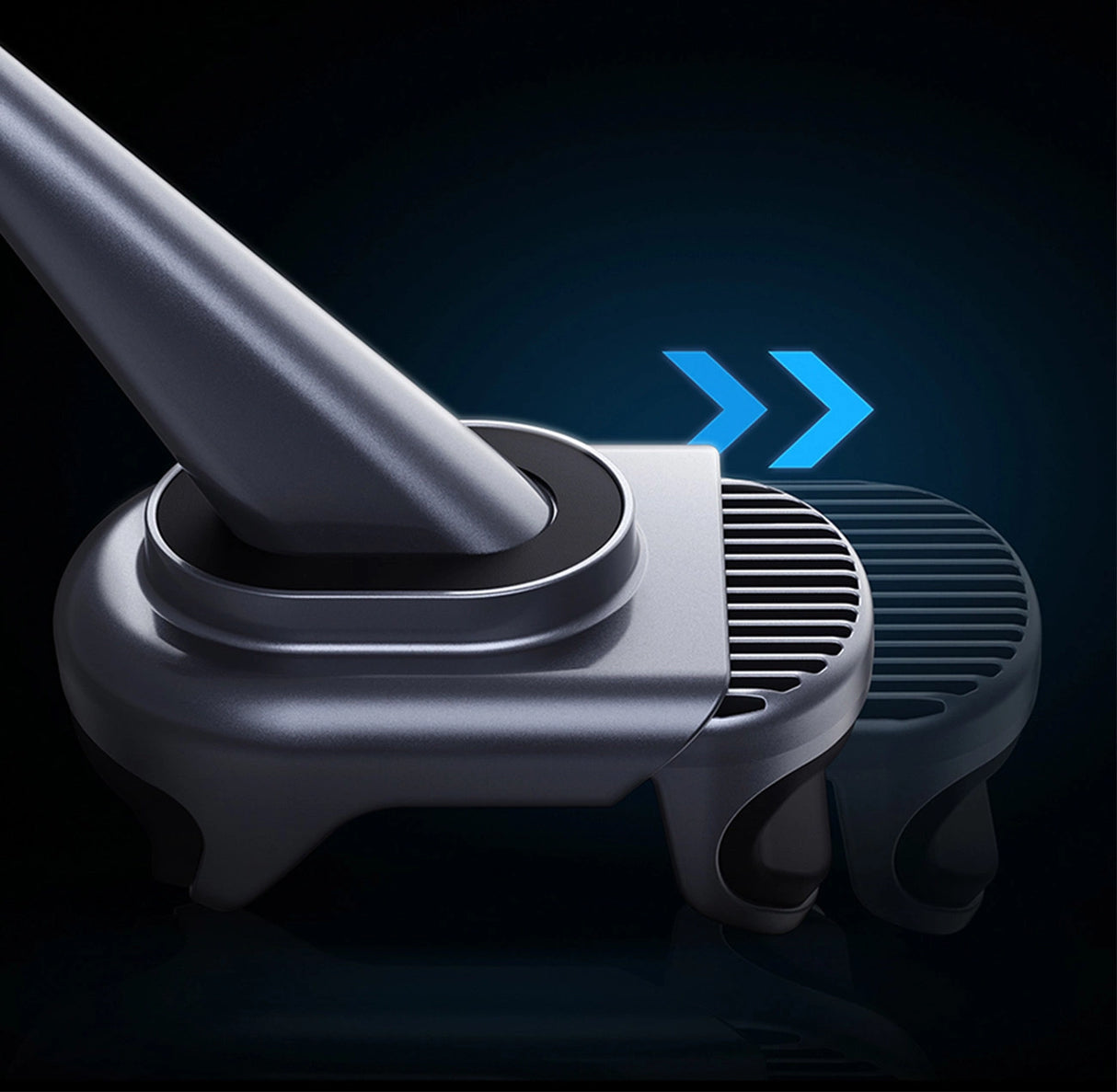 Elektrisk bilholder med solpanel til Tesla Model 3 / Y Baseus T-Space - sort