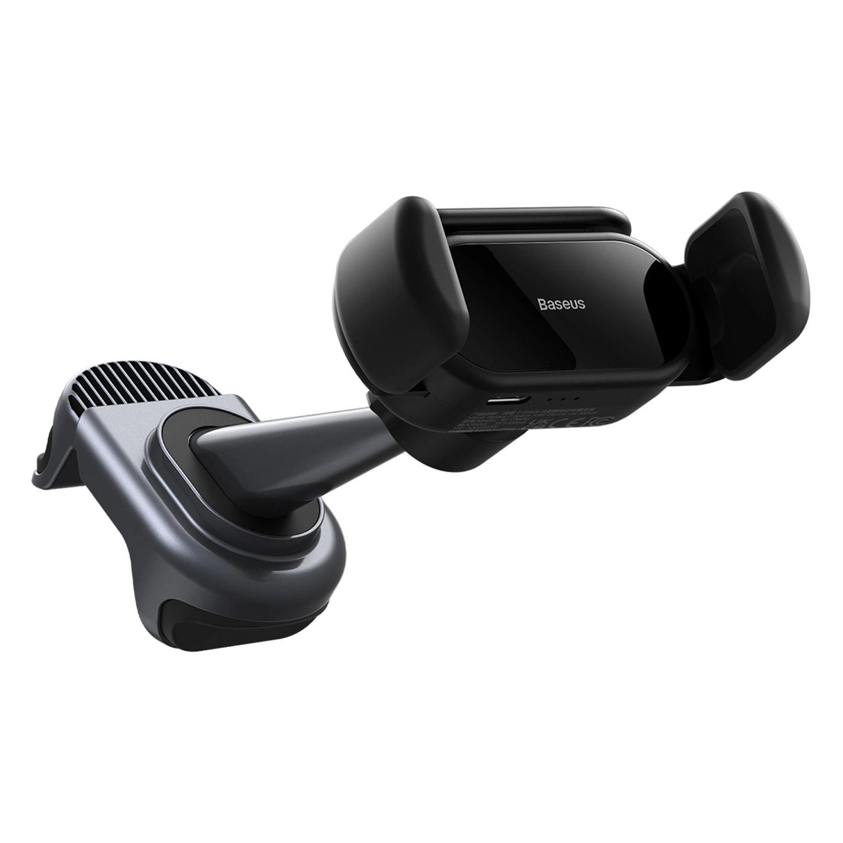 Elektrisk bilholder med solpanel til Tesla Model 3 / Y Baseus T-Space - sort