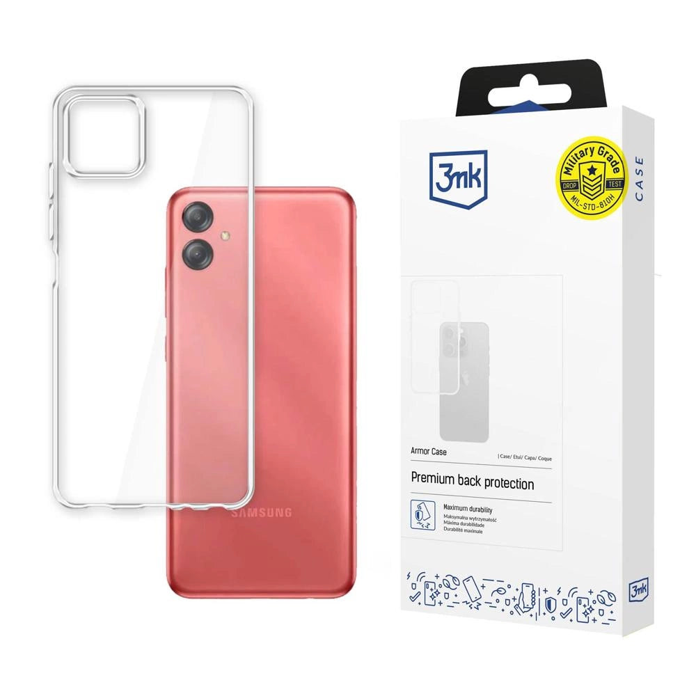 3mk Armor Case for Samsung Galaxy A04e - transparent