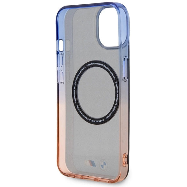 Case BMW BMHMP14SHTGE iPhone 14 6.1" grå/grå hardcase Gradient Bumper MagSafe