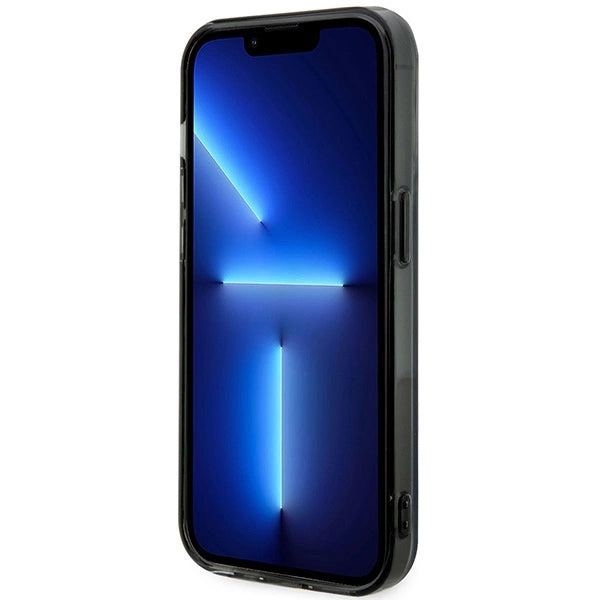 Case BMW BMHMP14XHCRS iPhone 14 Pro Max 6.7" gennemsigtig hardcase Silver Ring MagSafe