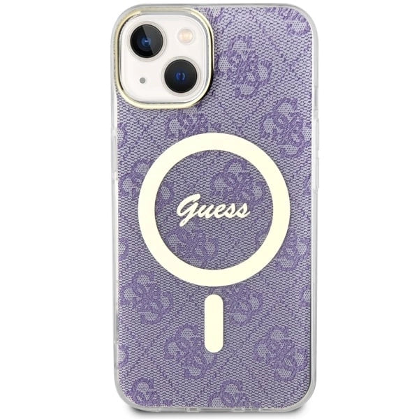 Guess GUHMP14MH4STU iPhone 14 Plus 6.7" purple/purple hardcase 4G MagSafe