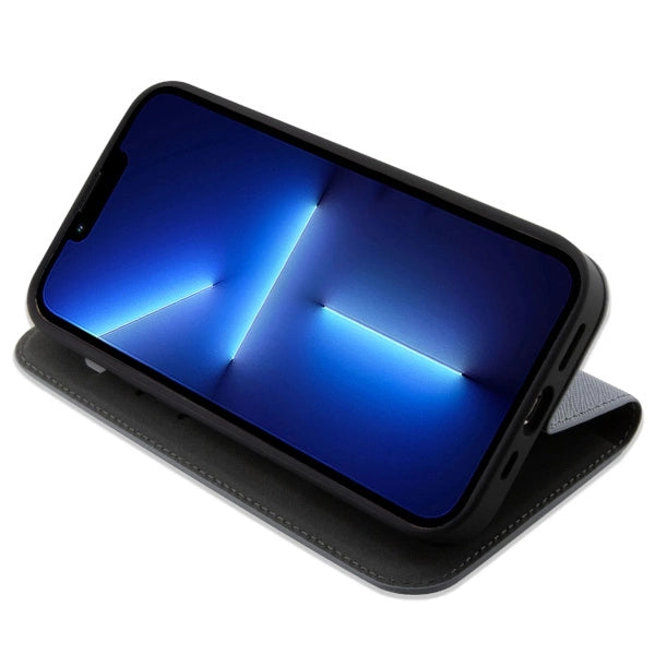 Karl Lagerfeld KLBKP14XSANKCPG iPhone 14 Pro Max 6.7" bookcase silver/silver Saffiano Karl & Choupette